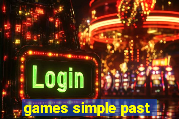 games simple past